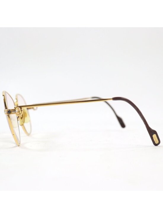 Cartier Trinity Vintage Sapphire Logo Teardrop Prescription Lenses Sunglasses main image 11